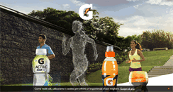 Desktop Screenshot of gatorade.it